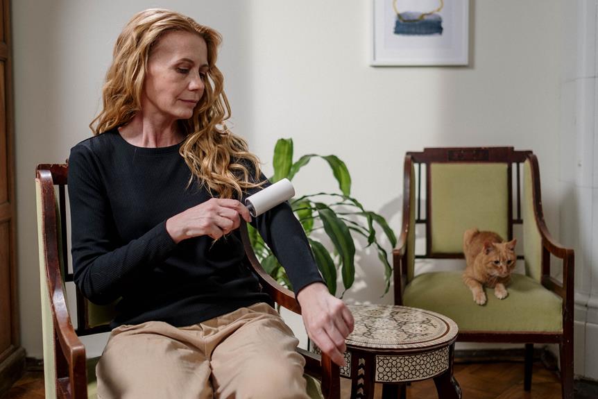 reducing pet dander buildup